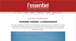 Desktop Screenshot of essentiel-int.com